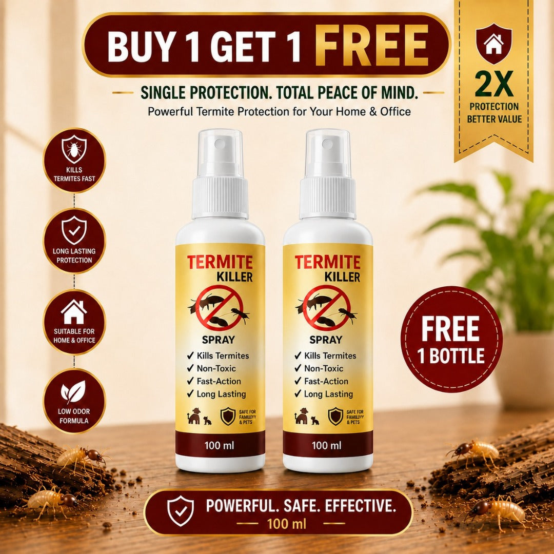 Termite Killer Spray – Powerful Protection Against Termites (Buy 1 Get 1 Free)
