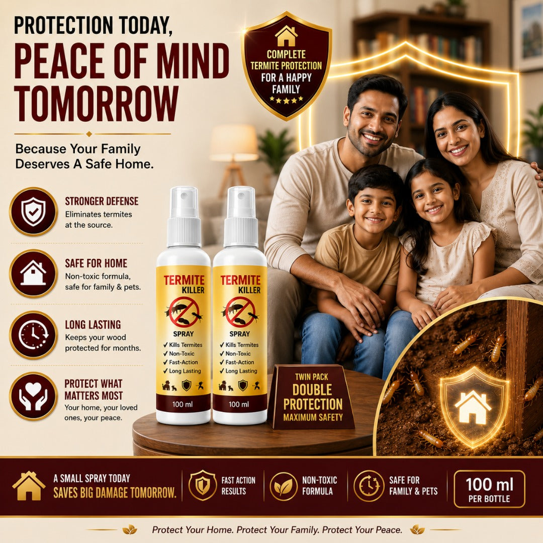 Termite Killer Spray – Powerful Protection Against Termites (Buy 1 Get 1 Free)